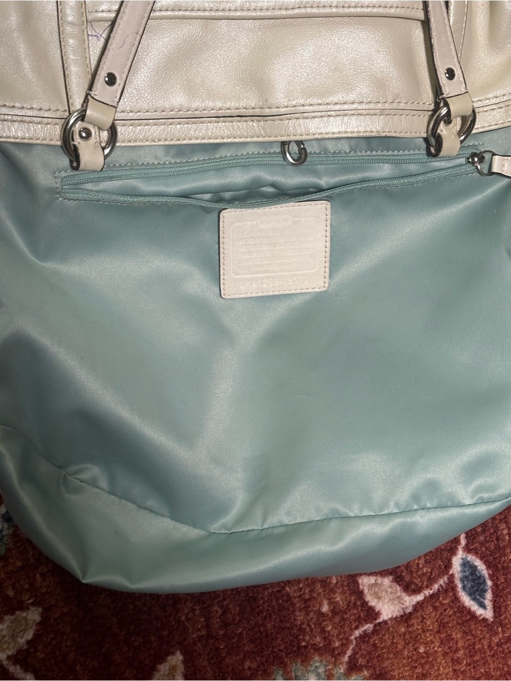 Coach Audrey Andie Perforated Signature shoulder bag - Picture 15 of 16